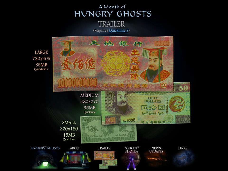 A Month of Hungry Ghosts - Trailer - Quicktime Movies